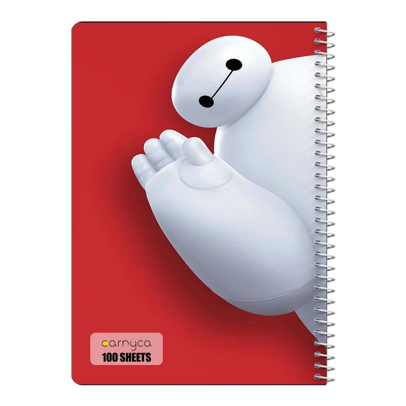 دفتر مشق 100 برگ سیمی کارنیکا طرح قهرمان بزرگ ۶ Big Hero 6 کد 23241