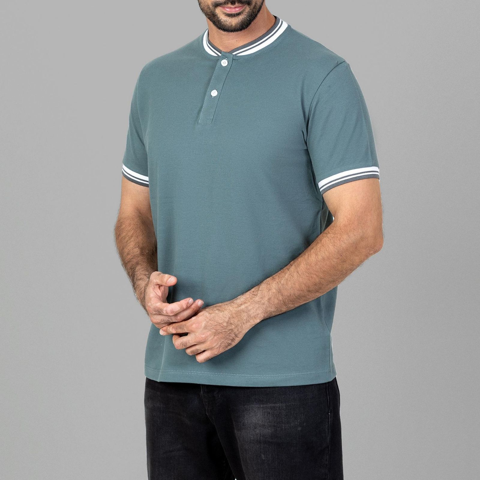 پولوشرت آستین کوتاه مردانه باینت مدل 817-1 - - 1