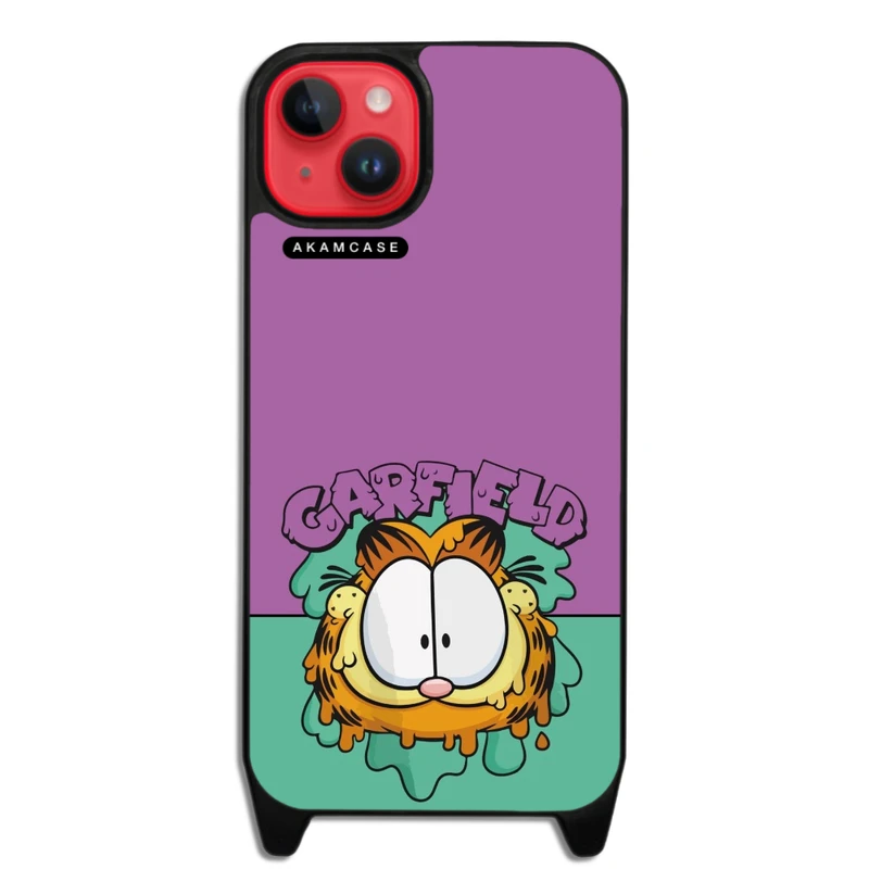 کاور آکام مدل AMC-WLA15PLUS-GARFIELD3 مناسب برای گوشی موبایل اپل iPhone 15 Plus