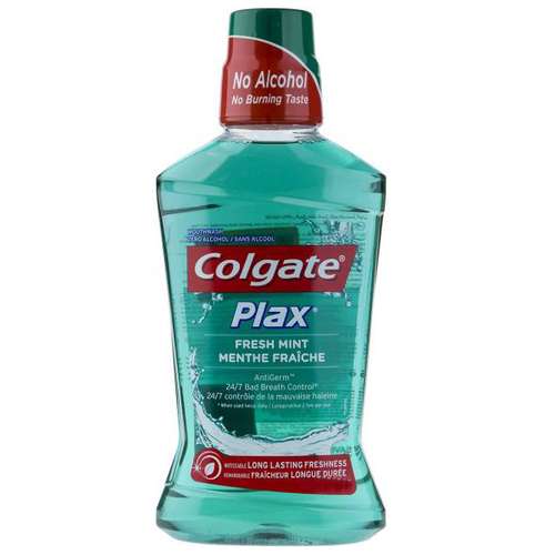 دهان شویه کلگیت سری Plax مدل E2020 حجم 490 میلی لیتر