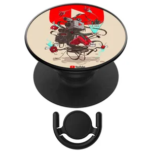 پایه نگهدارنده گوشی موبایل پاپ  سوکت آکام مدل APSC001907 به همراه پاپ کلیپ