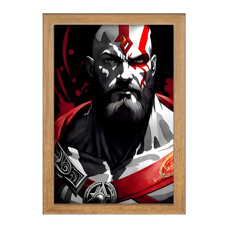 تابلو خندالو مدل خدای جنگ (God Of War) کد F6953