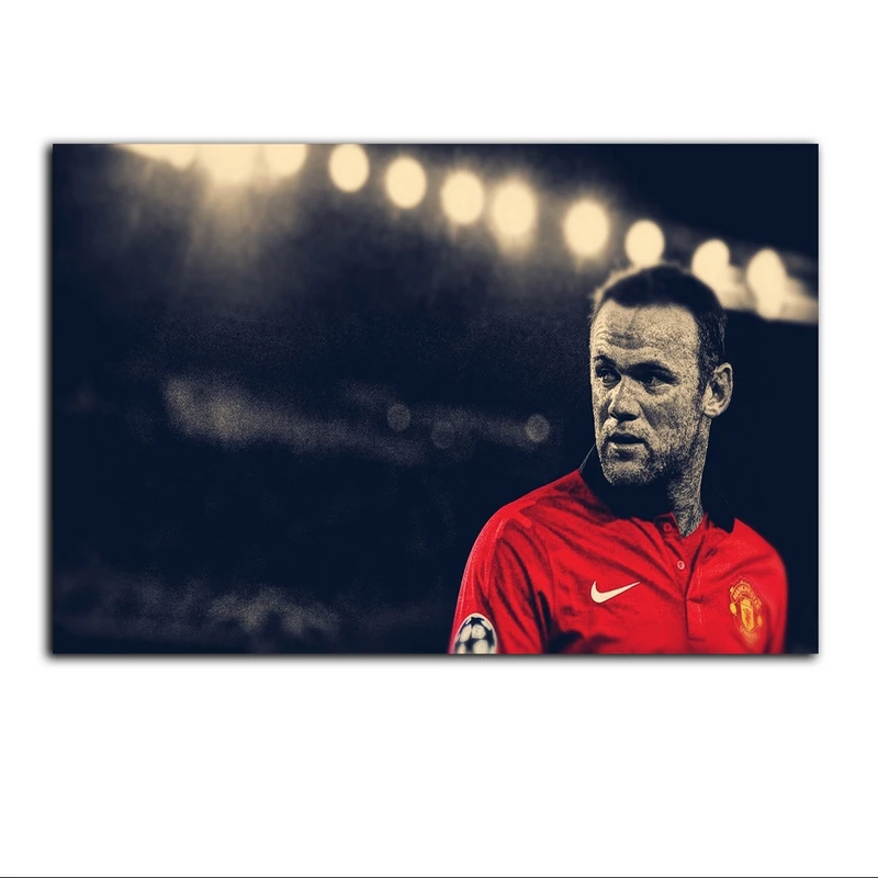 تابلو شاسی بکلیت طرح بازیکن فوتبال وین رونی تیم منچستر یونایتد مدل SH-S7235