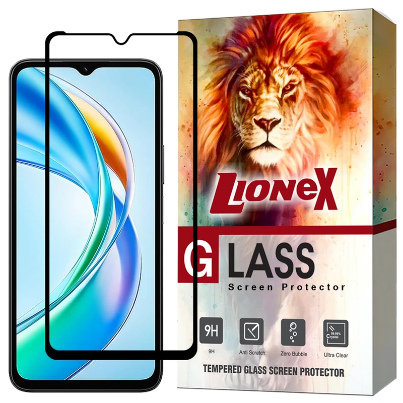 محافظ صفحه نمایش لایونکس مدل FULL30 مناسب برای گوشی موبایل سامسونگ Galaxy A32 5G / M32 5G / F12 / F13 / F02s / F23 5G /جی پلاس Gplus X10 / X10 Plus / X20 /آنر X5b
