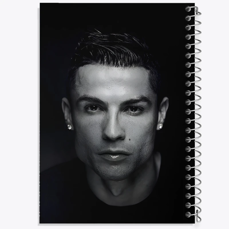 دفتر نقاشی 50 برگ خندالو طرح کریستیانو رونالدو کد N4666