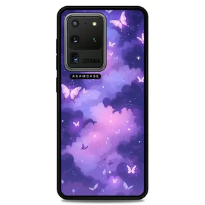 AKAM AMC-WSGS20U-BUTTERFLY-7 Cover For Samsung Galaxy S20 Ultra
