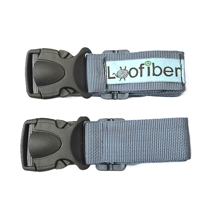 بند نگهدارنده کوله پشتی لوفایبر مدل 190-3cm مجموعه 2 عددی