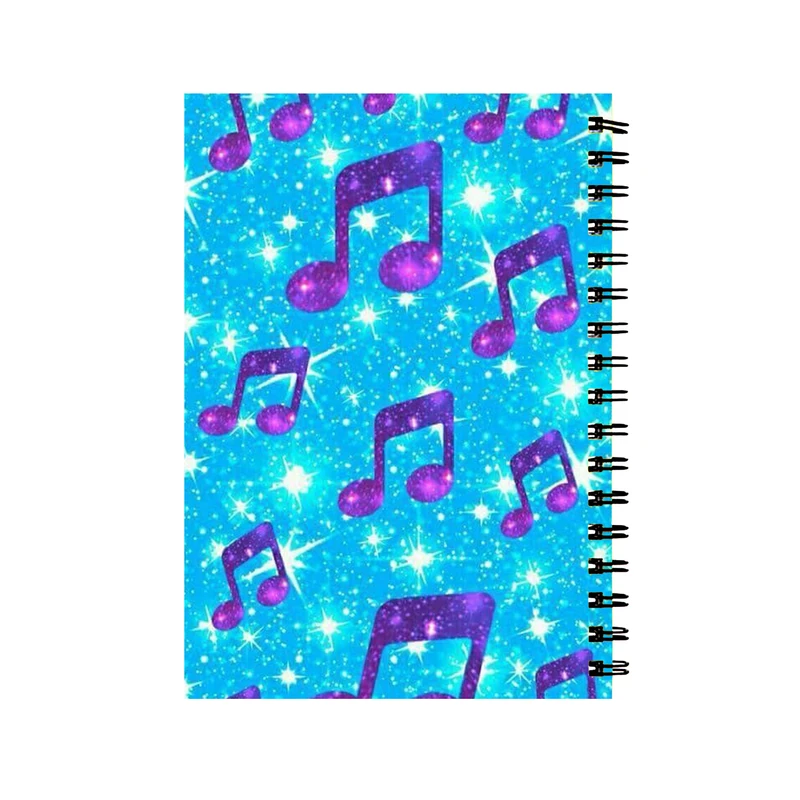 دفتر مشق 50 برگ طرح موسیقی کد 0147