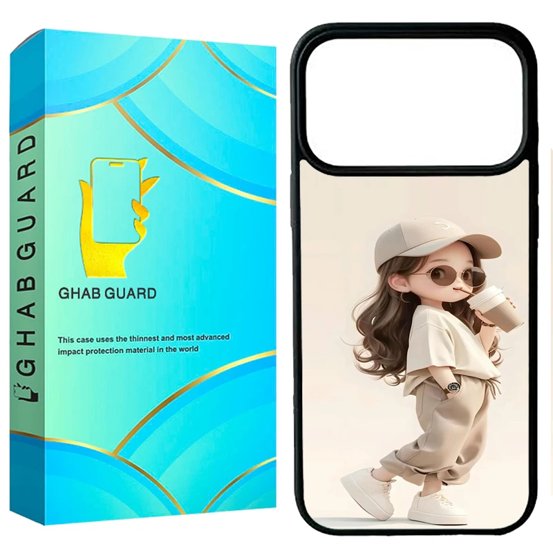 کاور قاب گارد طرح دختر مدل G17P مناسب برای گوشی موبایل اپل iPhone 17 Pro