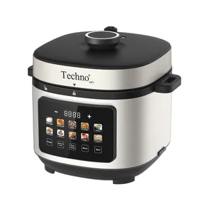 زودپز برقی 6 لیتری تکنو مدل Te‑624