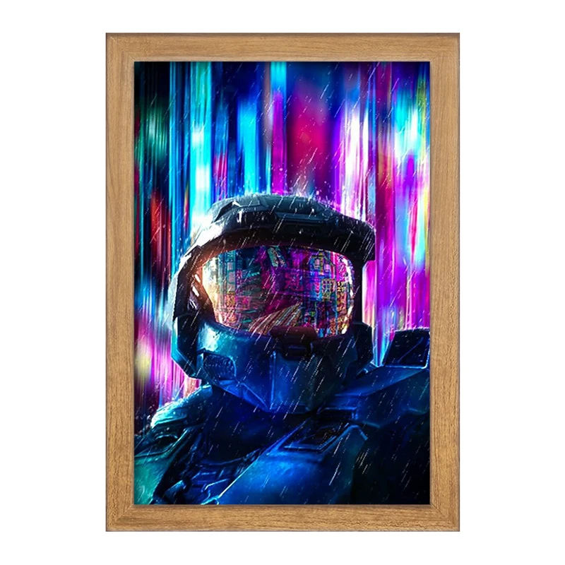 تابلو خندالو مدل بازی هیلو (Halo) کد 31482