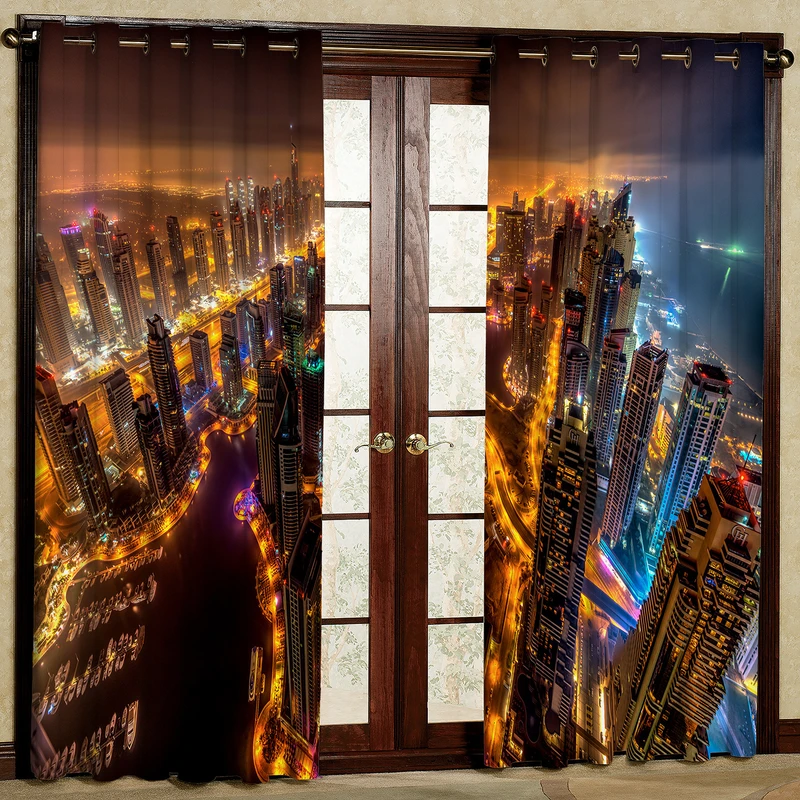 پرده مدل مخمل پانچی کد 4411T2 سایز 200x140 سانتی متر