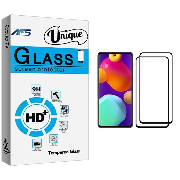 محافظ صفحه نمایش ای اف اس مدل Uni مناسب برای گوشی موبایل سامسونگ Galaxy M62 بسته دو عددی