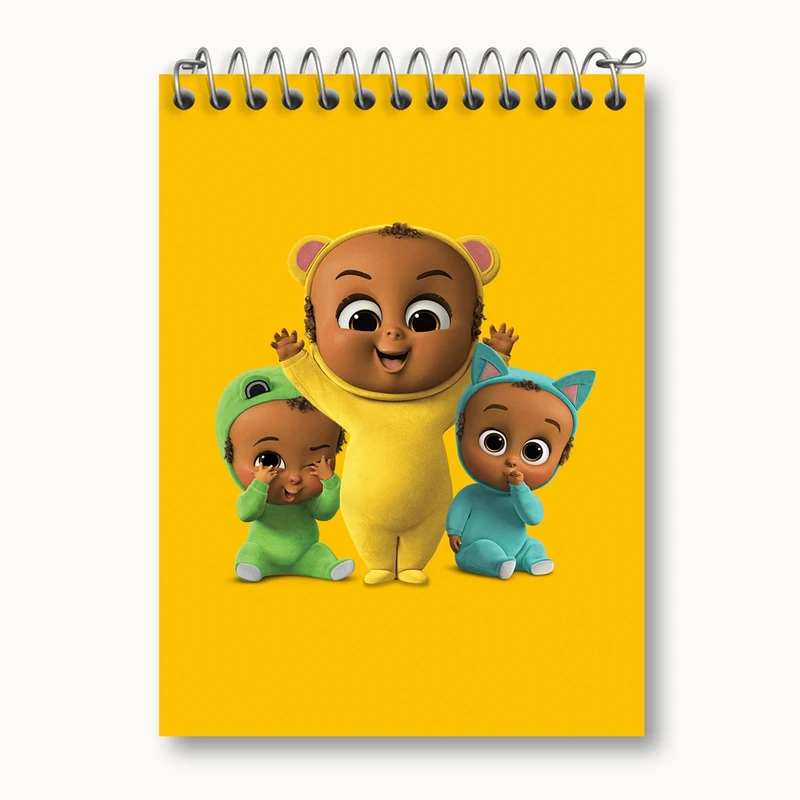 دفتر یادداشت 50 برگ خندالو مدل بچه رئیس Boss Baby کد 10331