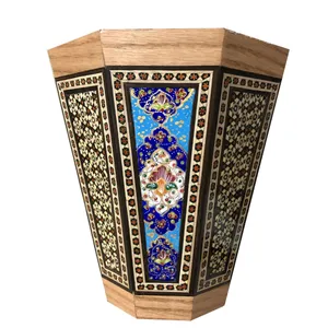 سطل خاتم کاری طرح تذهیب کد 955