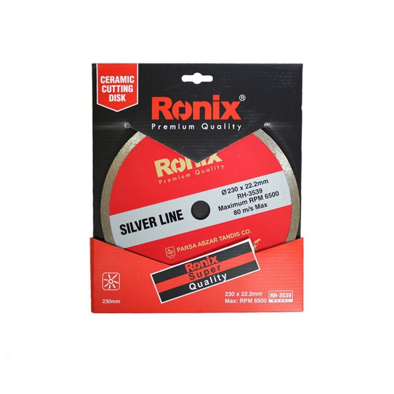 صفحه سرامیک بر رونیکس مدل RH-3539