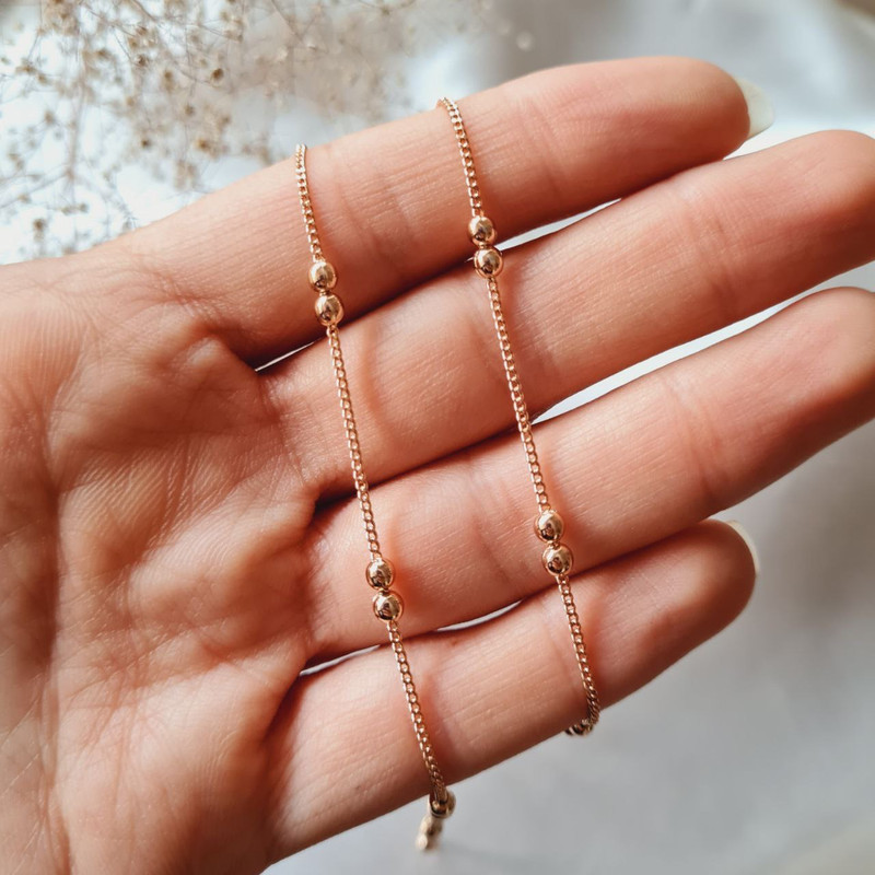 زنجیر زنانه ژوپینگ مدل توپی کد 870 زنجیر زنانه ژوپینگ مدل توپی کد 870