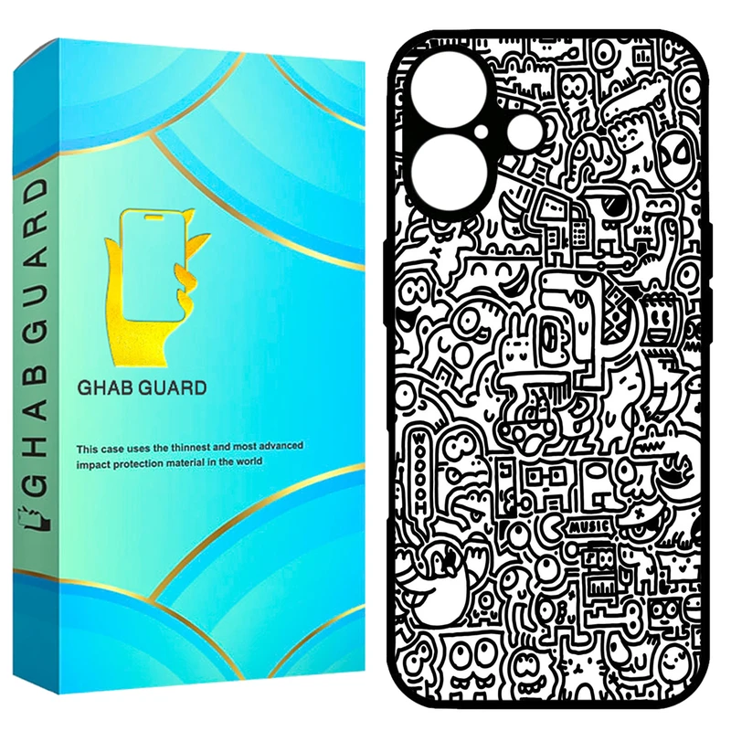 کاور قاب گارد طرح نقاشی مدل G17N مناسب برای گوشی موبایل اپل iPhone 17