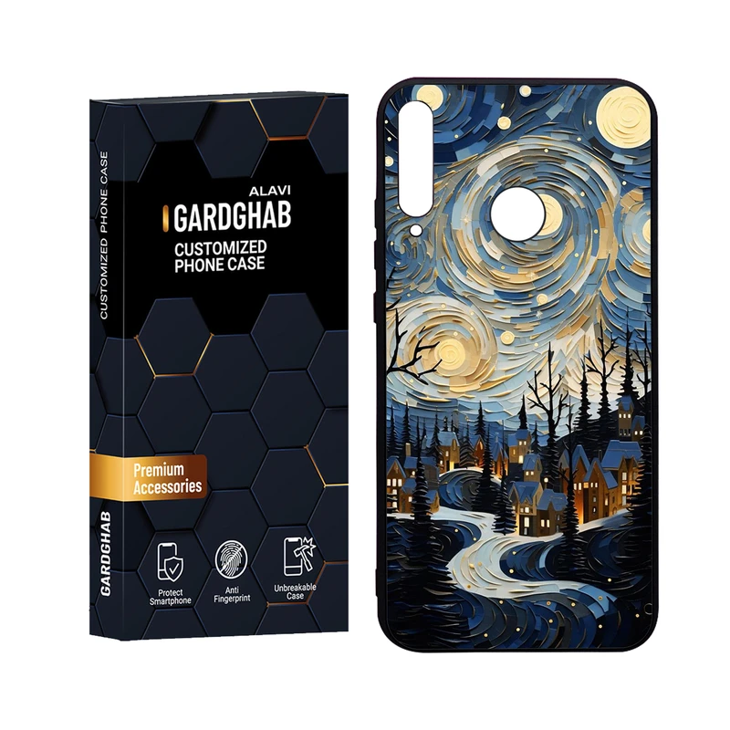 کاور گارد قاب علوی مدل Glass مناسب برای گوشی موبایل هوآوی Y7p