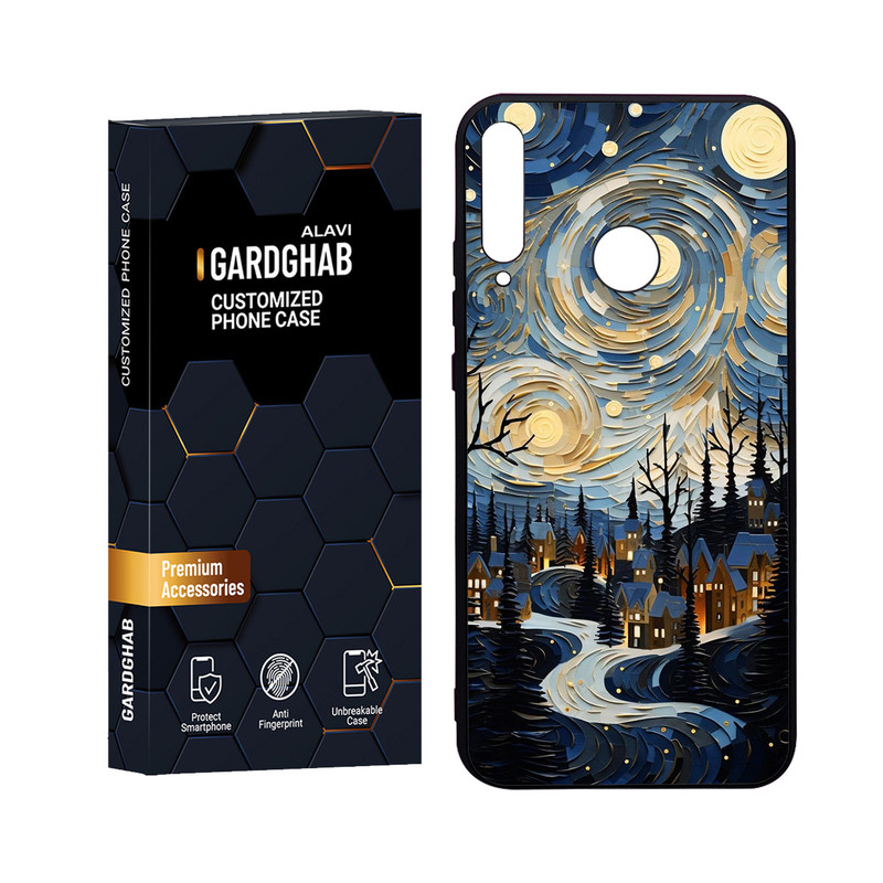 کاور گارد قاب علوی مدل Glass مناسب برای گوشی موبایل هوآوی Y7p