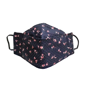 ماسک پارچه ای الیزاسوینگ مدل cotton_00 کد flower _00