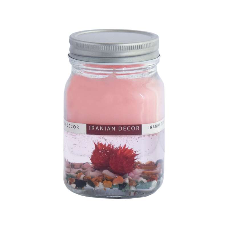 شمع دست ساز مدل ارکیده کد 0544