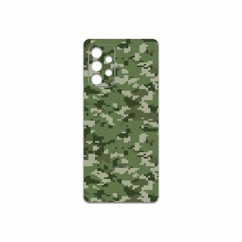 برچسب پوششی ماهوت مدل Army-Green-Pixel مناسب برای گوشی موبایل سامسونگ Galaxy A52s 5G
