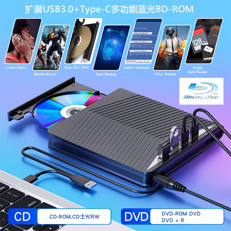 درایو DVD/RW اکسترنال فکسیت مدل POP004 7in1