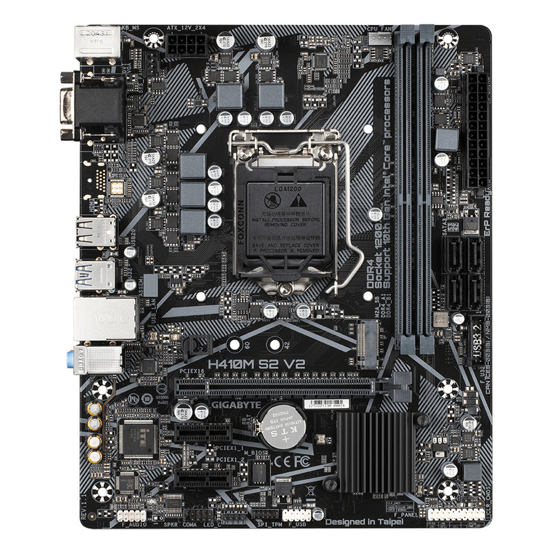 مادربرد گیگابایت مدل H410M S2 V2 rev. 1.7