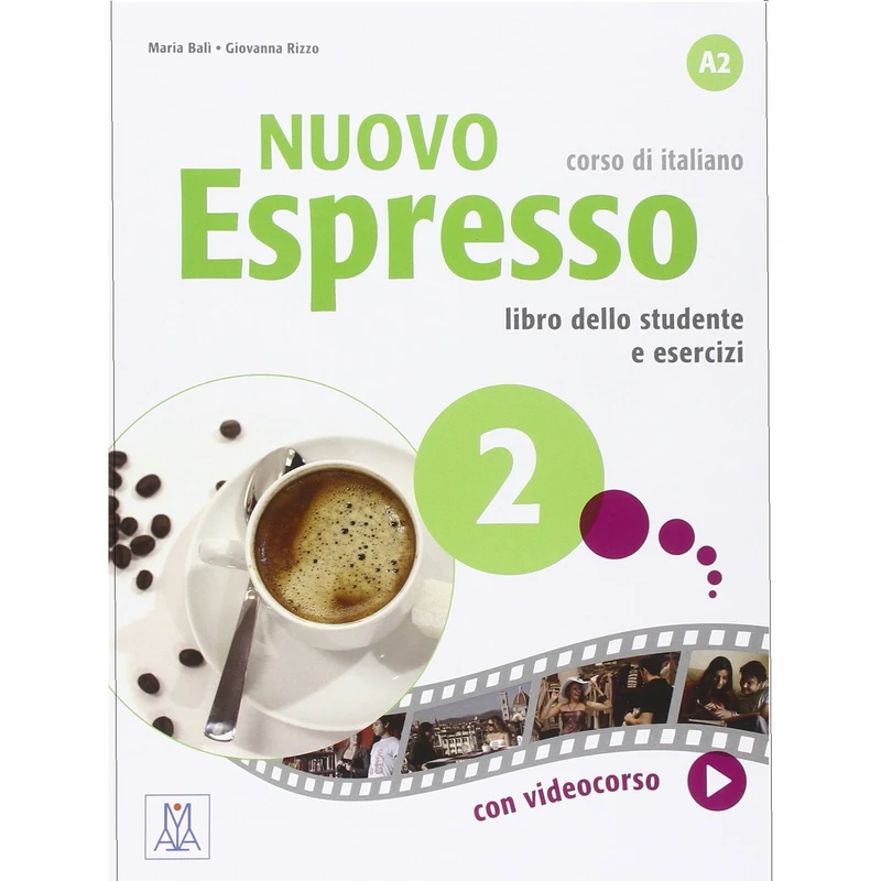 کتاب Nuovo Espresso A2 اثر Giovanna Rizzo انتشارات آلما اديزوني