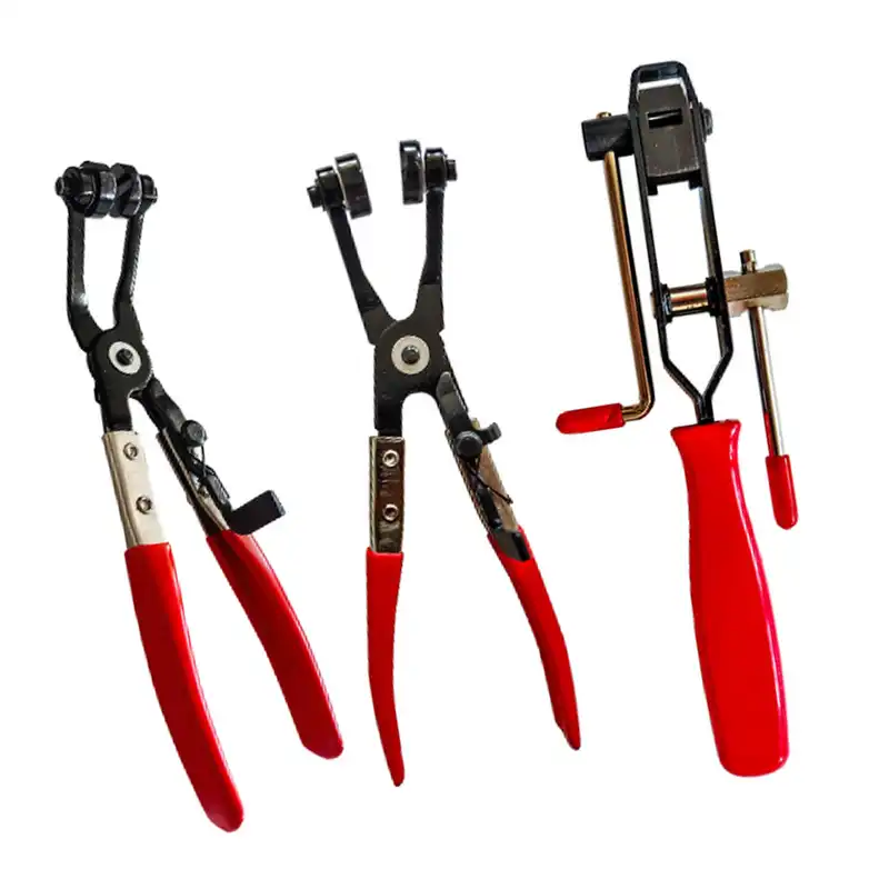 انبر بست و پولوس مدل RX1112 سایز 8 اینچ مجموعه 3 عددی