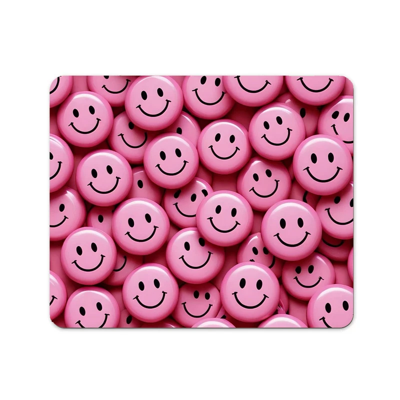 ماوس پد پاد آفرین طرح شکلک های خنده کد 339 سایز 19*24 سانتی متر