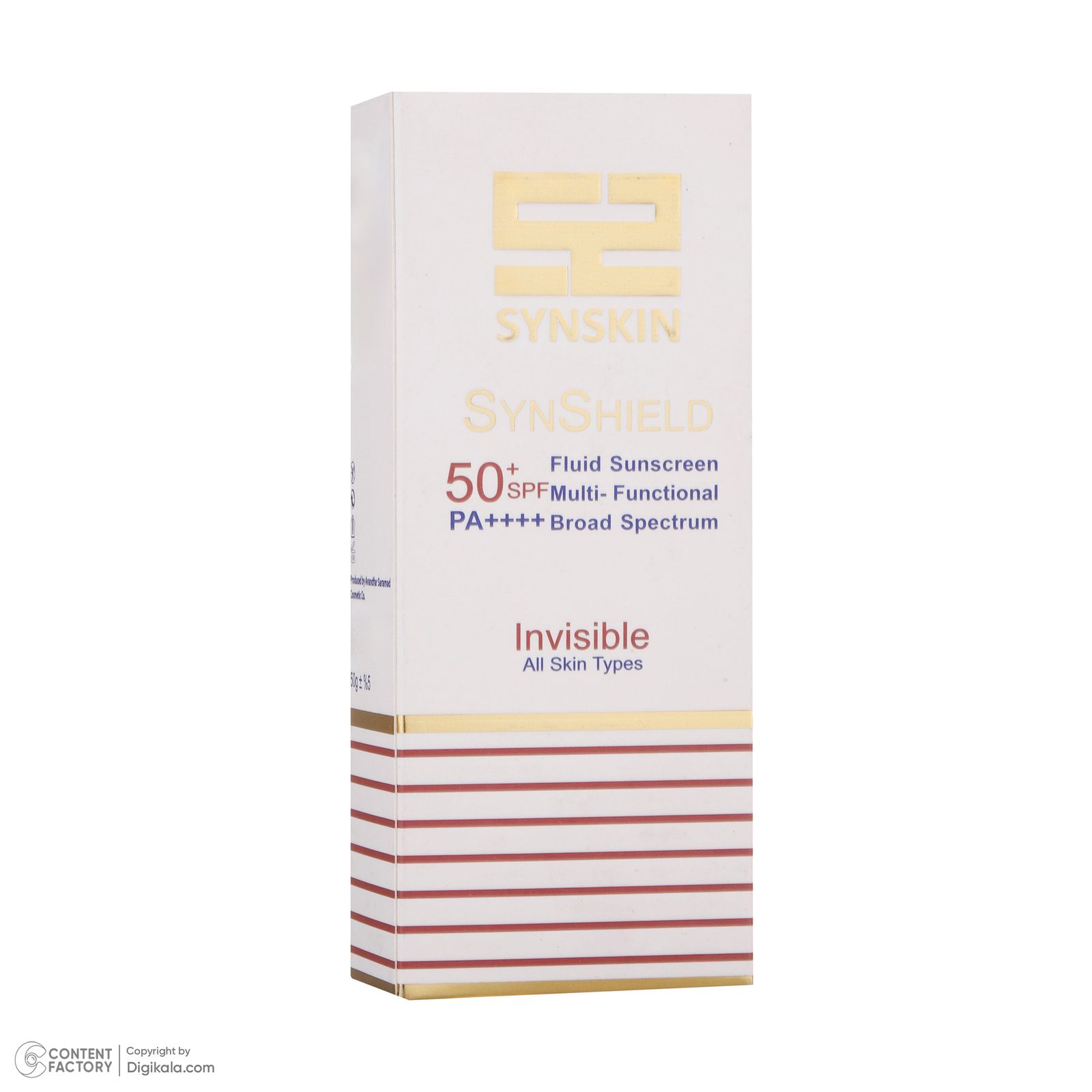فلوئید ضدآفتاب بی‌رنگ ساین اسکین SPF50 سری Invisible مناسب انواع پوست، حجم 50 میلی‌لیتر -  - 10