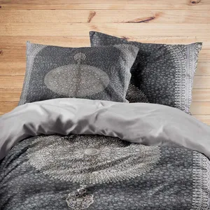 سرویس روتختی مدوپد طرح فرش قم لچک و ترنج گل ریز مدل C-Ghom036 یک نفره 4 تکه