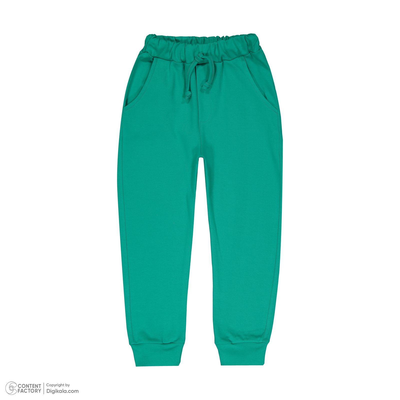 ست تیشرت آستین بلند و شلوار بچگانه مونسا مدل 042 رنگ سبز  -  - 6