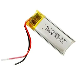 باتری لیتیومی کد 601230 ظرفیت 180 میلی آمپر ساعت