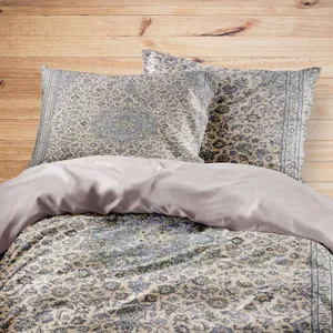 سرویس روتختی مدوپد طرح فرش کاشان مدل C-Kashan02 یک نفره 4 تکه