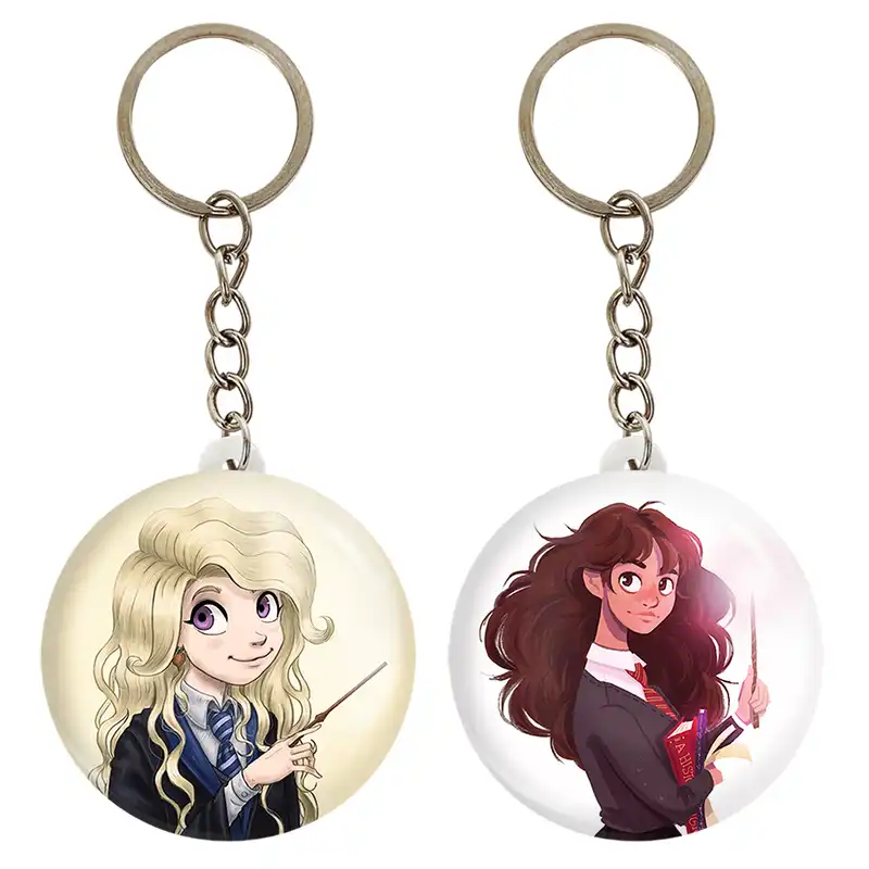 جاکلیدی خندالو مدل هرماینی و لونا لاوگود هری پاتر Harry Potter کد 1937019371 مجموعه 2 عددی