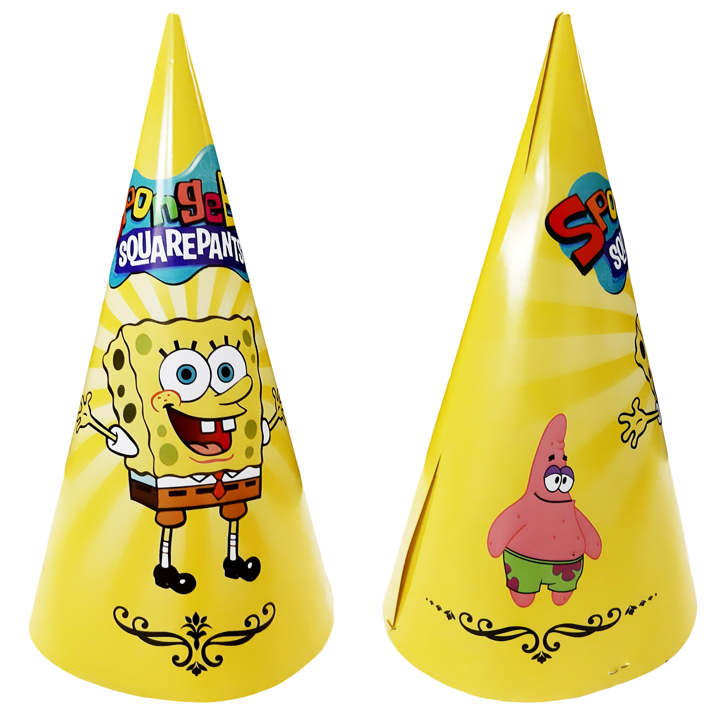 کلاه تولد طرح باب اسفنجی مدل 01