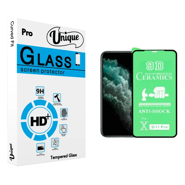 محافظ صفحه نمایش يونيک مدل +Clear مناسب برای گوشی موبایل اپل iphone11 Pro