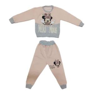 ست سویشرت و شلوار دخترانه مدل میکی موس 