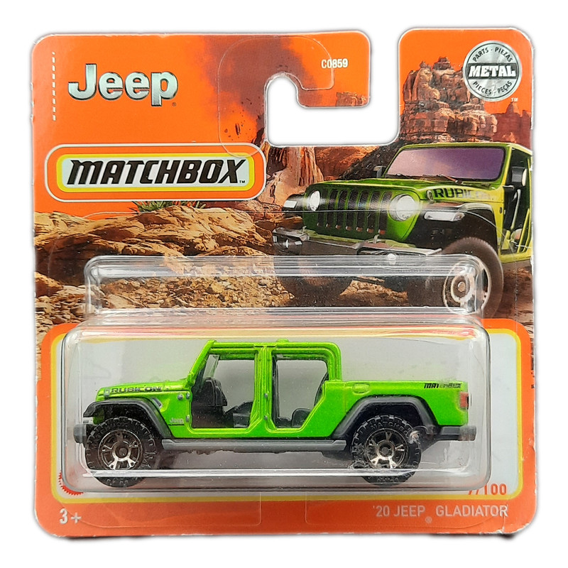 ماشین بازی مچ‌باکس مدل 20 JEEP GLADIATOR