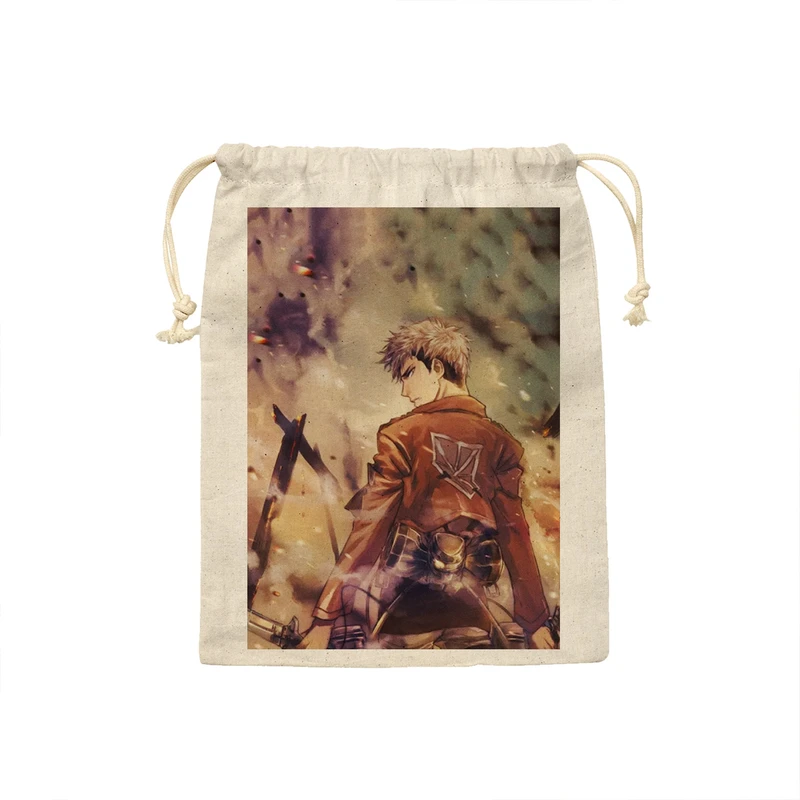 کیسه نان و سبزی ترمه طراحان ایده  طرح اَتک آن تایتان Attack on Titan کد strm0378 - M