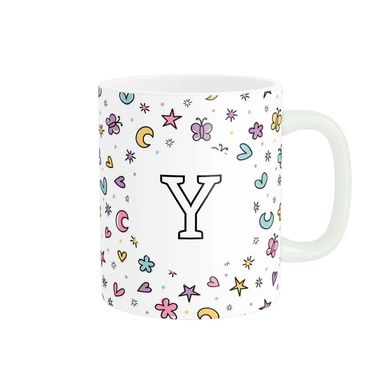 ماگ پاد آفرین مدل اسم شخصی فانتزی طرح اول اسم حرف X کد p11477