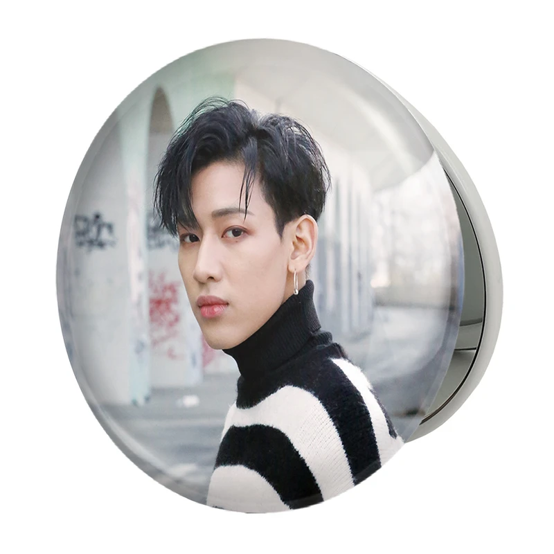 آینه جیبی خندالو طرح بم بم گروه گات سون GOT7 مدل تاشو کد 20934 