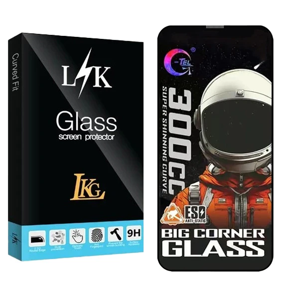 محافظ صفحه نمایش ال کا جی مدل 300CC-LK مناسب برای گوشی موبایل اپل iPhone 13/13 Pro