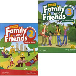نقد و بررسی کتاب American Family and Friends D.S اثر Naomi Simmons انتشارات آکسفورد 2 جلدی توسط خریداران