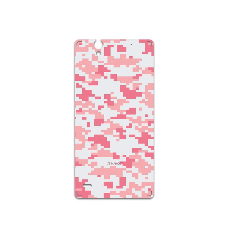 برچسب پوششی ماهوت مدل Army-Pink-pixel مناسب برای گوشی موبایل سونی Xperia C4