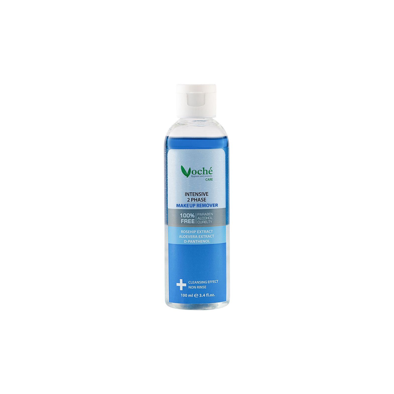 محلول پاک کننده آرایش چشم و لب دوفاز وچه مدل Aloe Vera حجم 100 میلی لیتر -  - 3