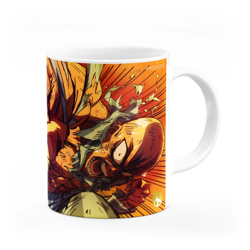 ماگ هومرو طرح انیمه مرد تک مشتی One Punch Man مدل MG2223